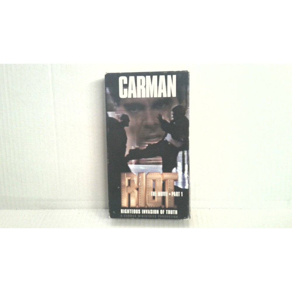 Carman Riot The Movie Part 1 VHS 1996 The Sparrow Corporation